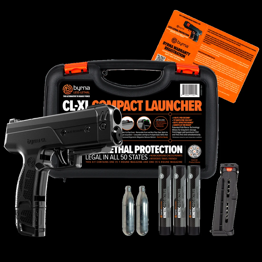 Byrna CL-XL Universal Kit - Black