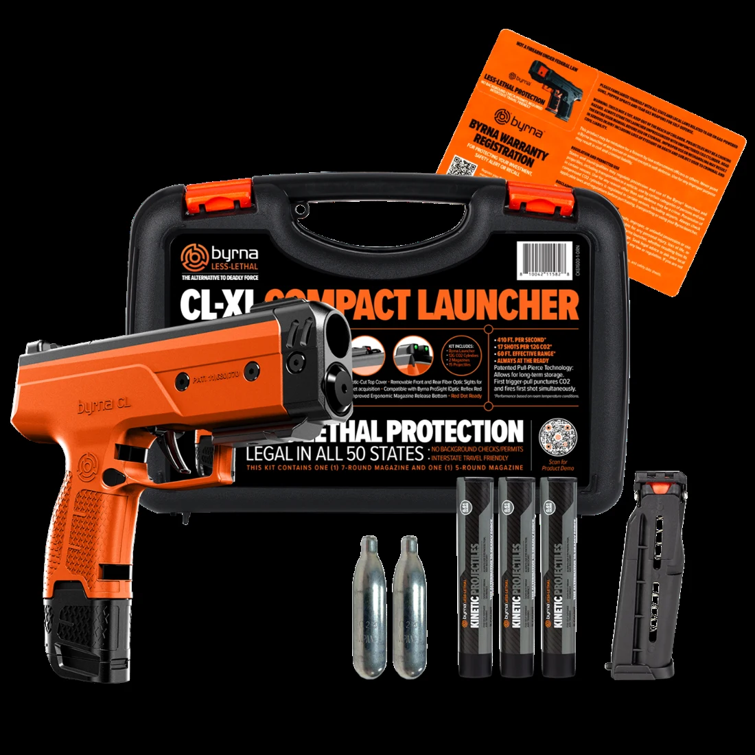 Byrna CL-XL Universal Kit - Orange