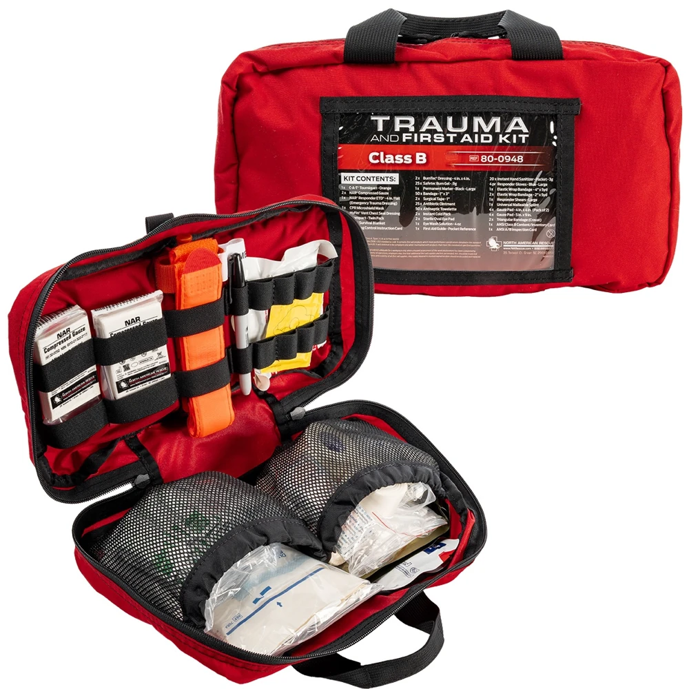 North American Rescue Trauma and First Aid Kits (TFAK) - Class B